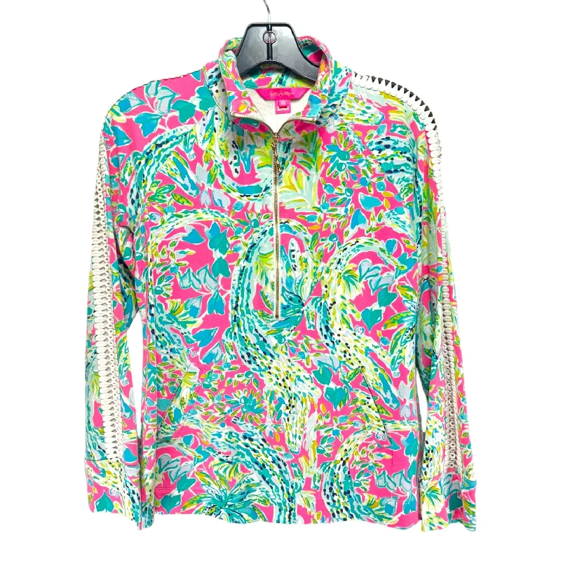 Act Now Skipper Popover Designer By Lilly Pulitzer In Multi Snap Back, Size: Xs