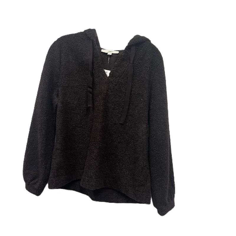 Huge Savings Sweatshirt Hoodie By Loft In Purple, Size: L