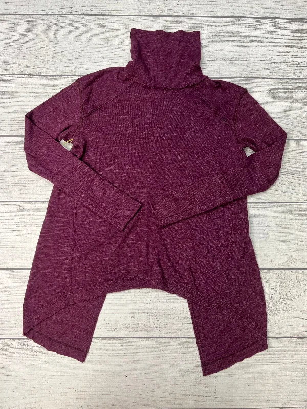 Final Markdown Top Long Sleeve By Free People In Purple, Size: S