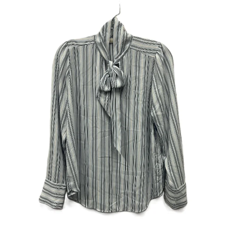 Lowest Price Top Long Sleeve By Loft In Blue, Size: Xs