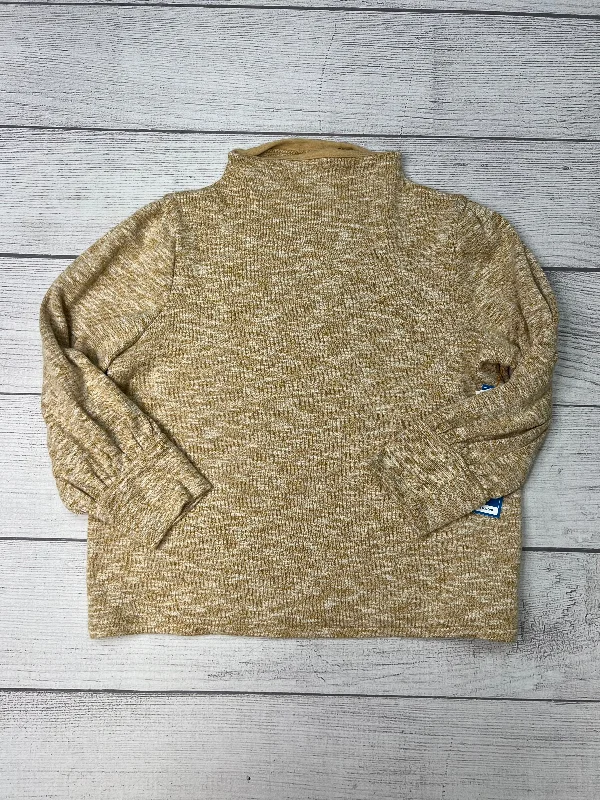 Price Cut Top Long Sleeve By Madewell In Yellow, Size: L