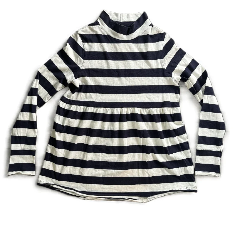 Top Long Sleeve By We The Free In Striped Pattern, Size: Xs