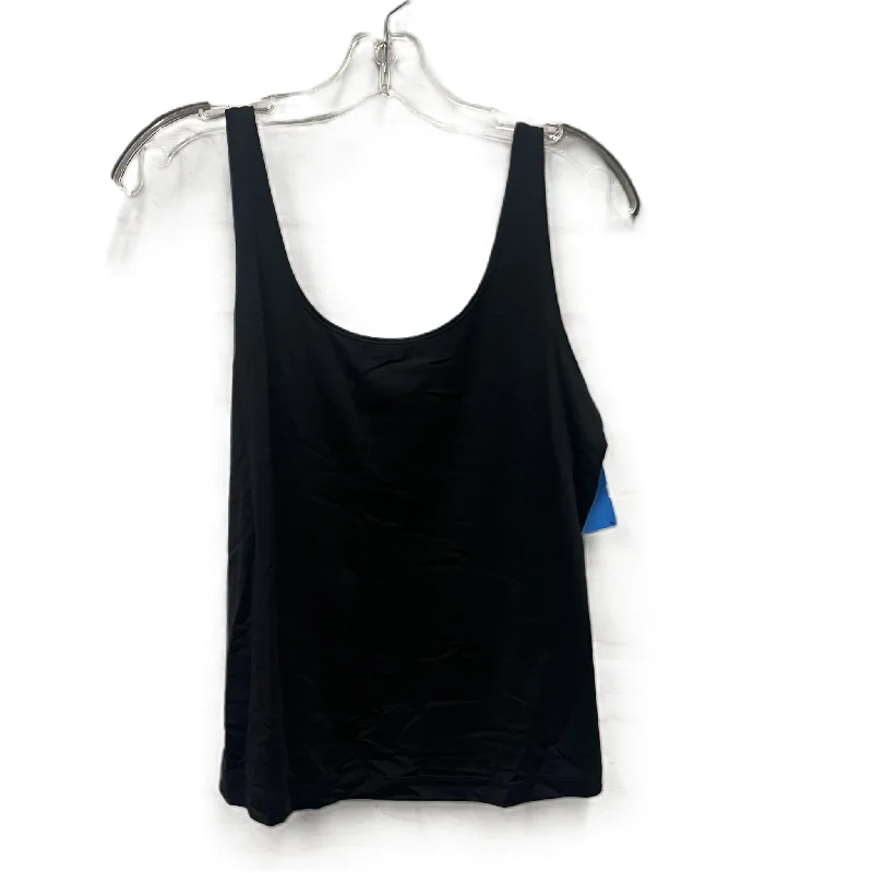 Great Deals Top Sleeveless Basic By Chicos In Black, Size: M