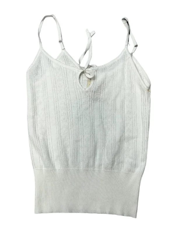 Buy More, Save More New! Top Sleeveless In White, Size: S