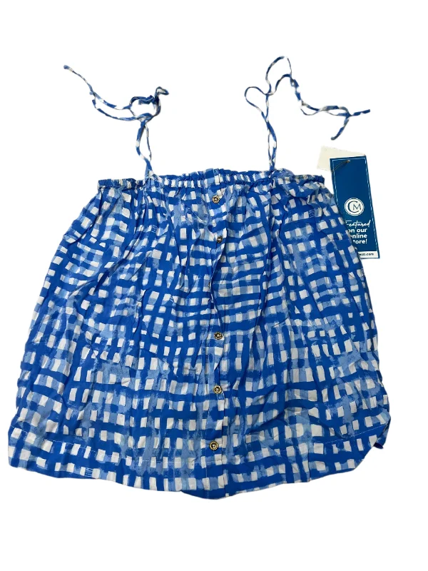 Price Drop Top Sleeveless By Lilly Pulitzer In Blue, Size: Xs