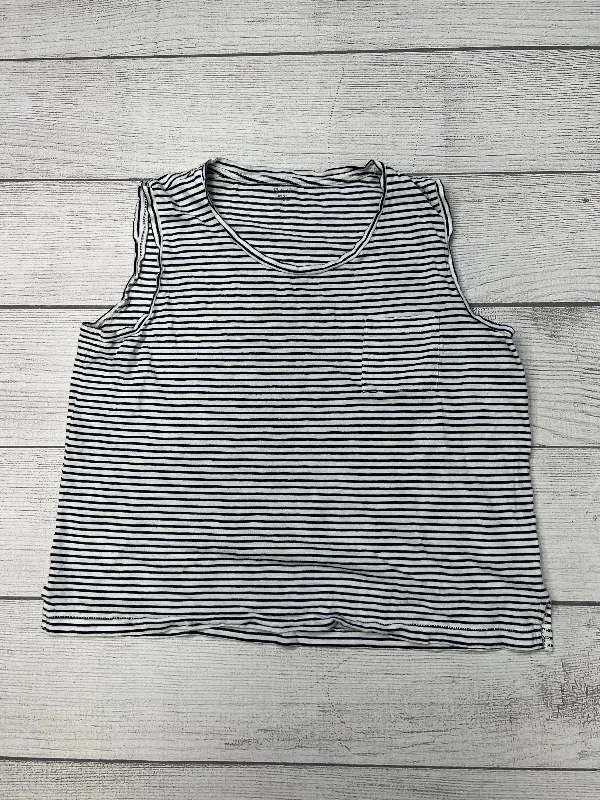 Huge Discounts Top Sleeveless By Madewell In Striped, Size: Xl