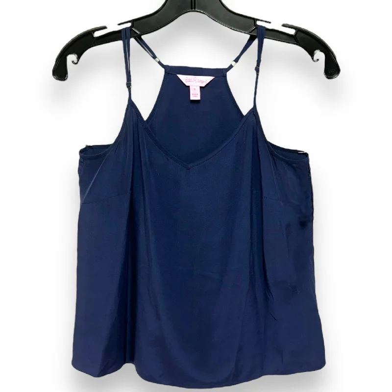 Must-Have Deals Fleur Top Designer By Lilly Pulitzer In True Navy, Size: S