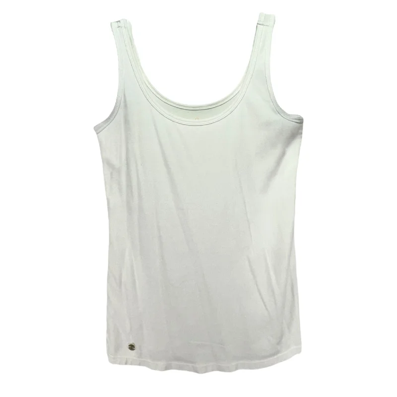 Deal Zone Halee Tank Top Designer By Lilly Pulitzer In Resort White, Size: XS