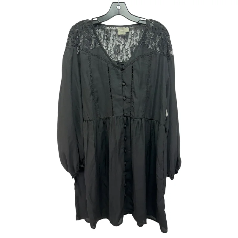 Markdowns Tunic Long Sleeve By Asos In Black, Size: 14
