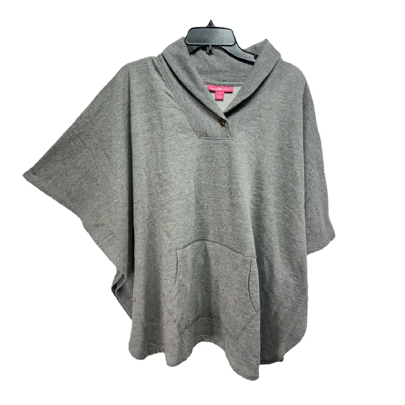Deal Alert Tunic Sleeveless By Woman Within In Grey, Size: 1x