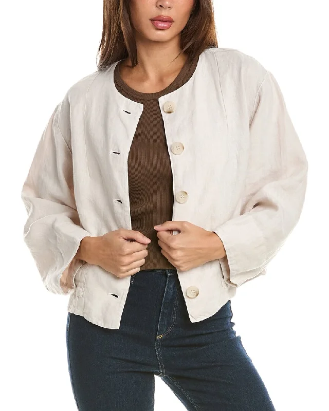 Extra Savings Velvet by Graham & Spencer Linen Blazer