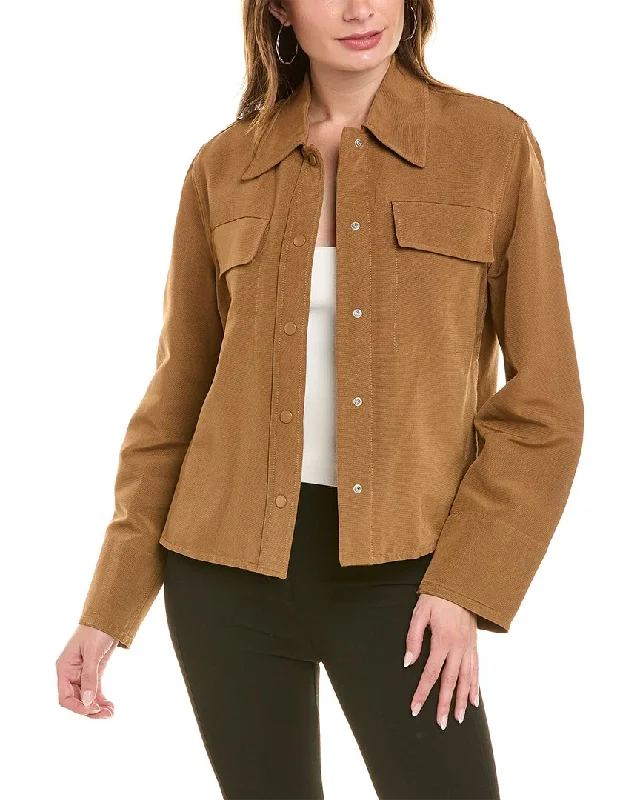 Amazing Deals Vince Textured Shirt Jacket