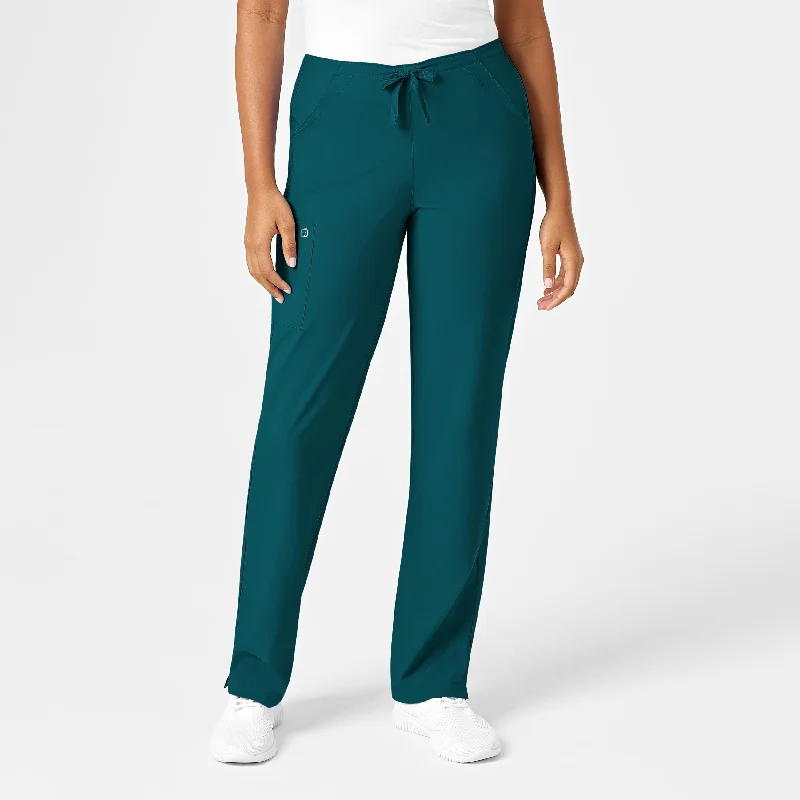 Weekend Flash Sale W123 Women's Drawstring Scrub Pant - Caribbean