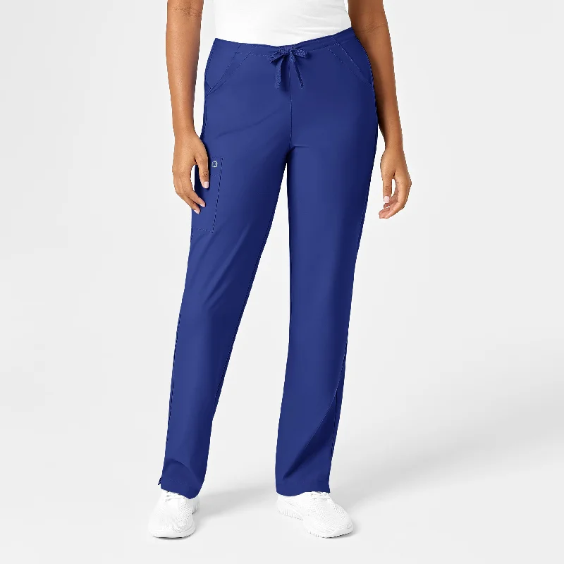 Bargain Blast W123 Women's Drawstring Scrub Pant - Galaxy Blue