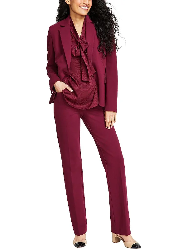 Womens Dressy Office Wear One-Button Blazer