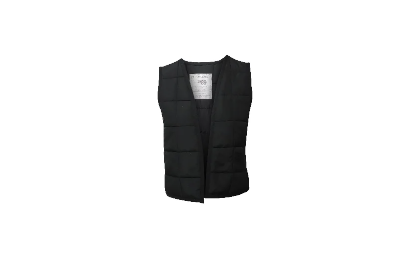 Deal Zone Zadig & Voltaire Quilted Vest in Black Polyester