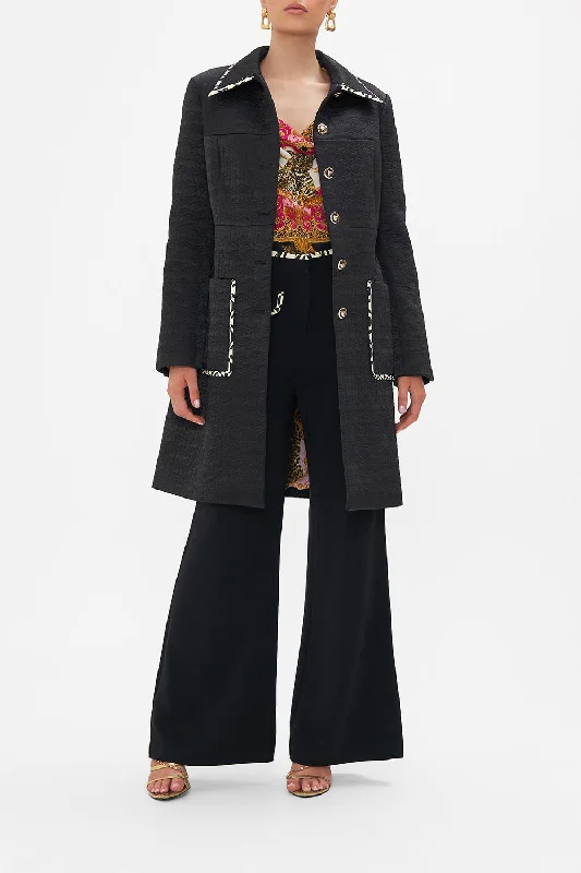 BUTTON FRONT COAT CIAO PALAZZO