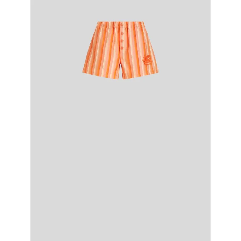 The Best Prices DEGRADÉ STRIPED SHORTS WITH PEGASO