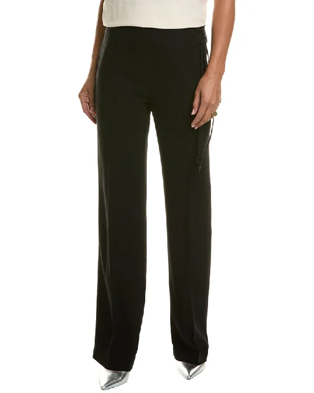 Time-Limited Offer Elie Tahari Crepe Side Tie Pant