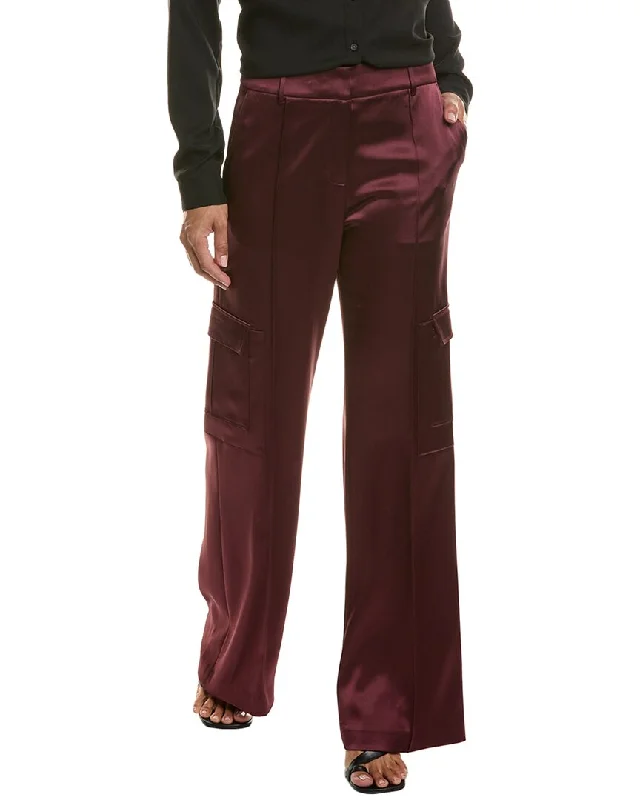 Limited Time Discount Elie Tahari Satin Cargo Pant