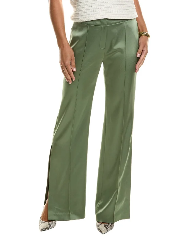 Limited Edition Elie Tahari Satin Side Slit Pant