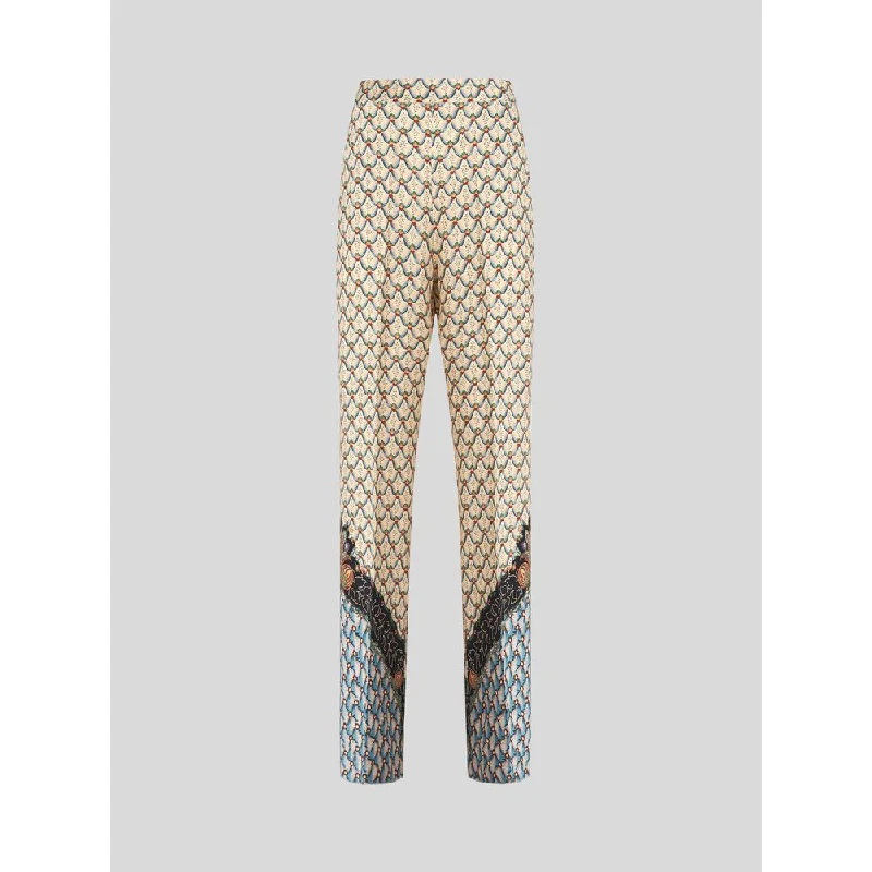 Best Deals FLORAL PALAZZO TROUSERS