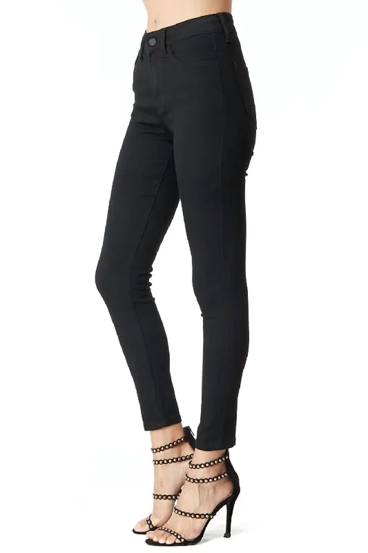 Big Discounts High Rise Skinny Jeans In Black