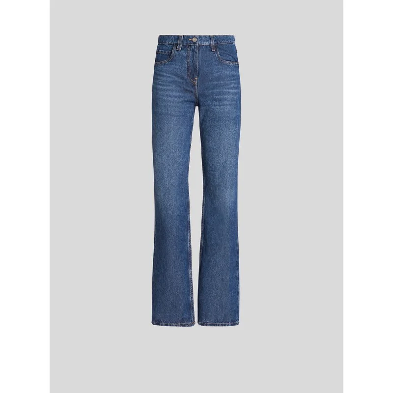 Crazy Savings JEANS WITH EMBROIDERED POCKETS