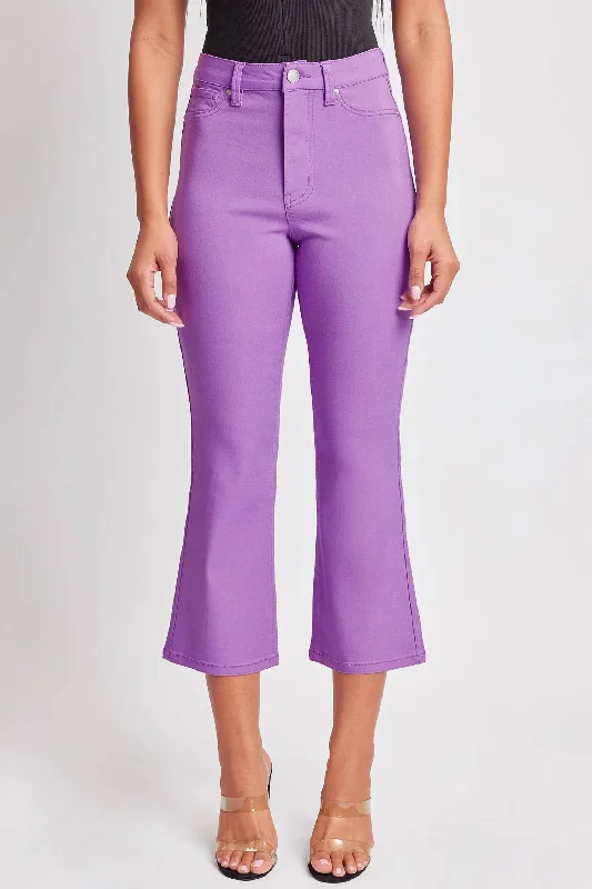 Early Access Missy High-Rise Hyperstretch Wide Leg Jeans In Hydrangea