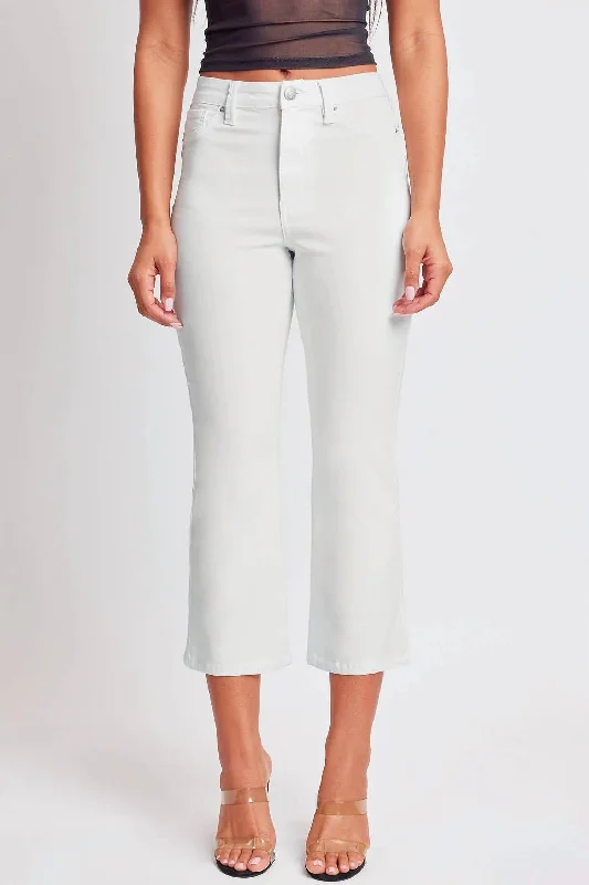 Inventory Reduction Missy High-Rise Hyperstretch Wide Leg Jeans In Vanilla Cream
