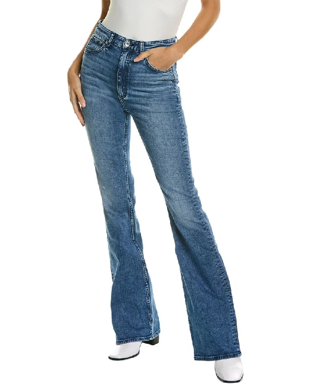 Bargain Prices rag & bone Casey Malibu High-Rise Flare Jean