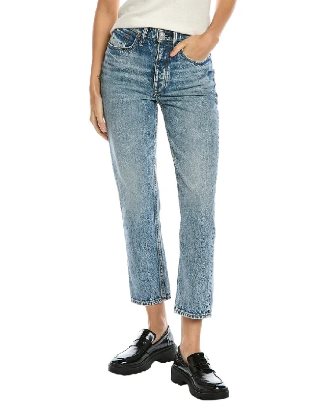 Daily Deals rag & bone Norwalk High-Rise Ankle Cigarette Jean