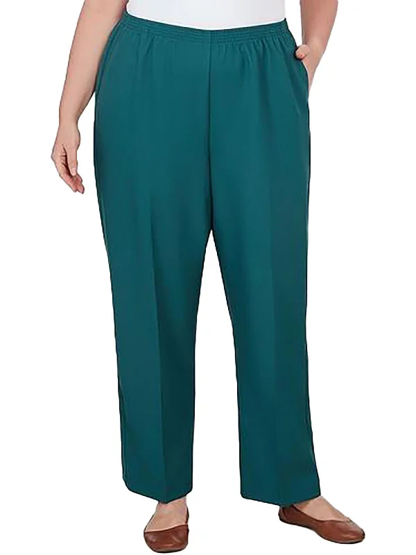 Major Savings Womens Classic Fit High Rise Straight Leg Pants