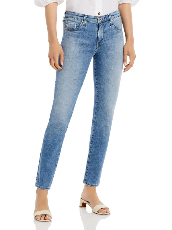 Midnight Madness Womens Denim Slim Ankle Jeans