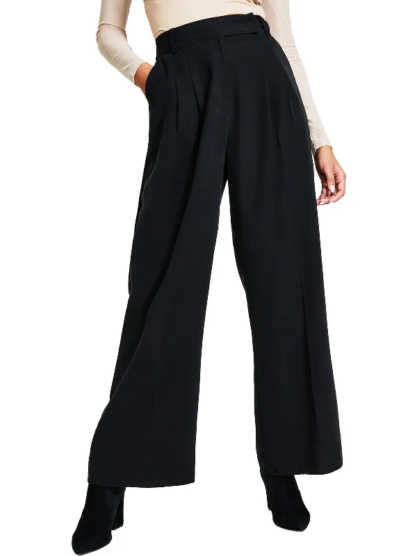 Special Discount Womens High Rise Ankle Wide Leg Pants