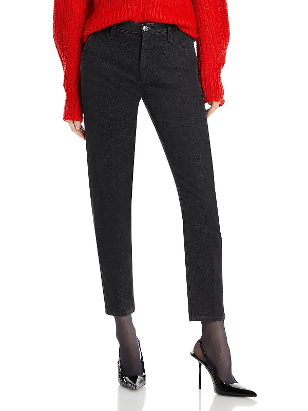 Grand Opening Sale Womens Tailored Mid Rise Straight Leg Pants