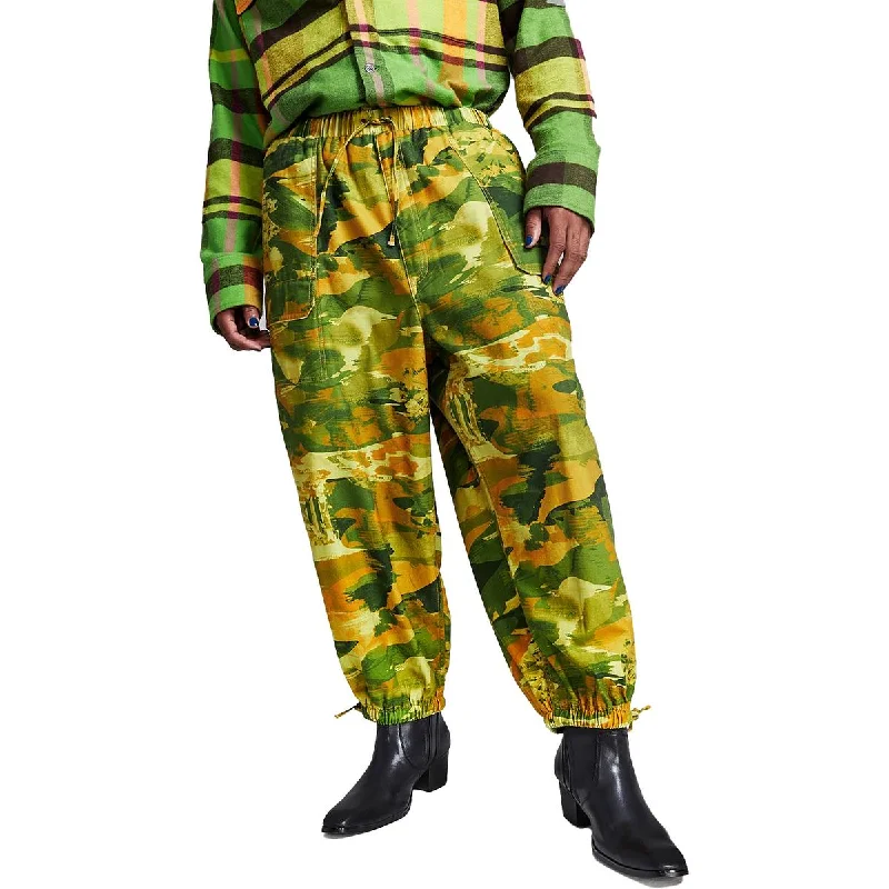 Today’s Deal And Now This Mens Camouflage Cropped Cargo Pants