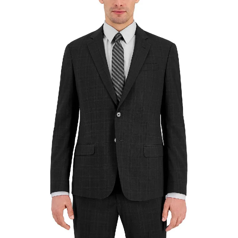 Instant Savings Armani Exchange Mens Business Career Two-Button Blazer