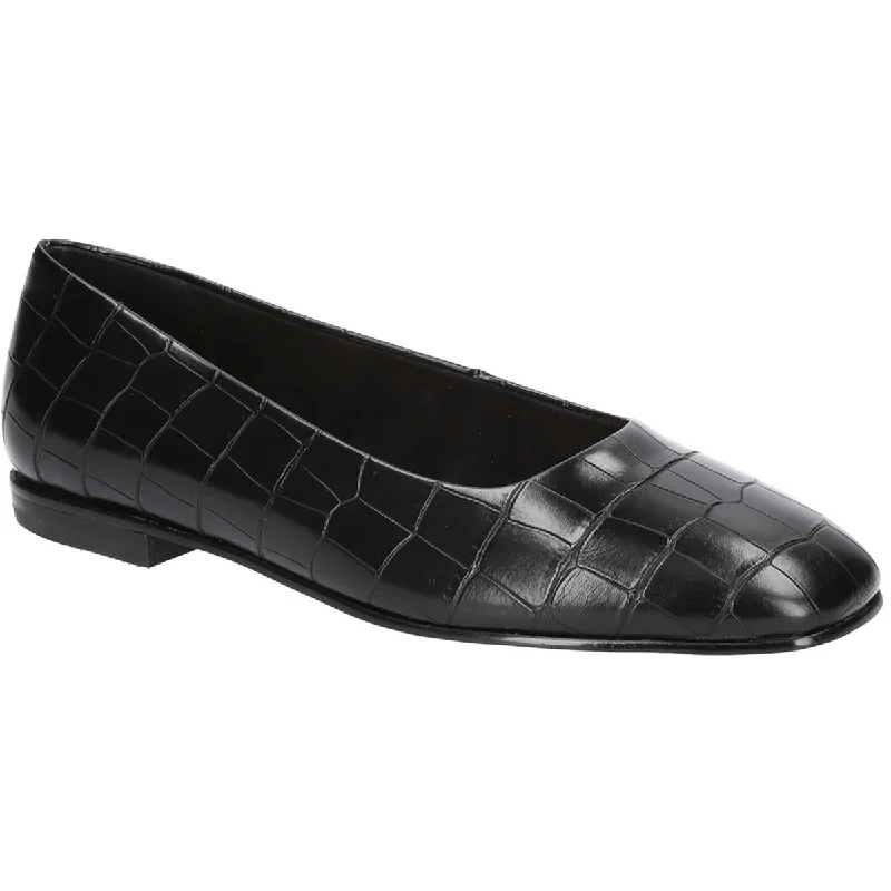 Price Fest Bella Vita Womens Kimiko Faux Leather Animal Print Loafers