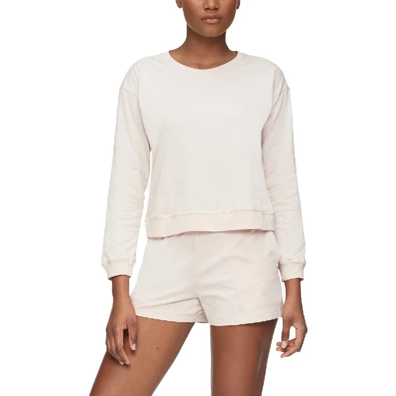 Calvin Klein Womens Crew Neck Night Wear Sleep Shirt