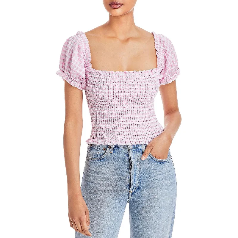 Deal of the Week Chaser Womens Smocked Doll Cropped