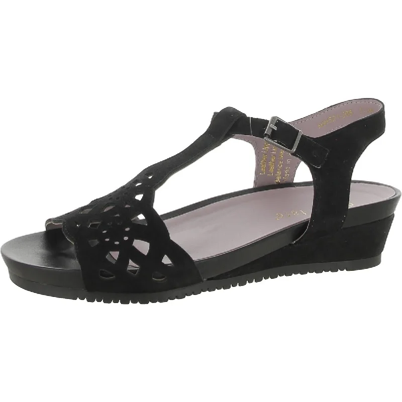 Quick Sale David Tate Womens Oslo Suede Ankle Strap Heels