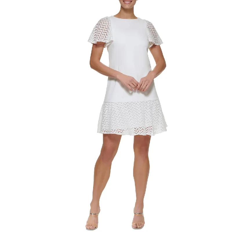 Discount Deals DKNY Womens Party Short Shift Dress