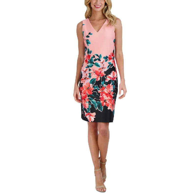 Mega Sale Donna Ricco Womens Summer Short Sheath Dress