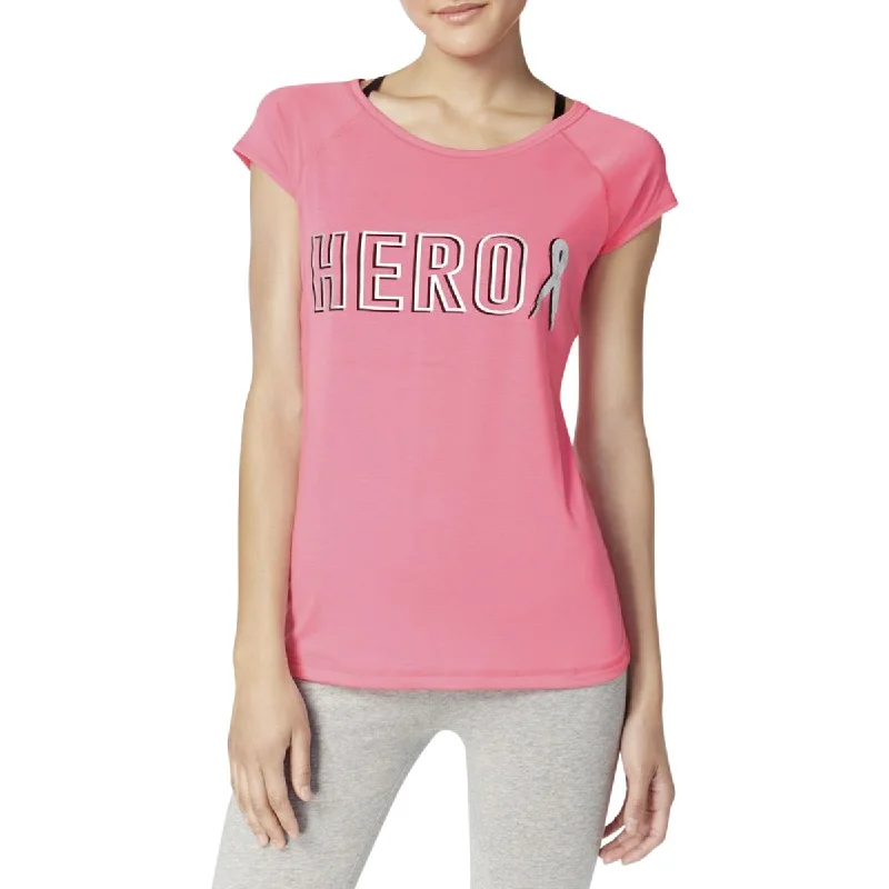 Online Only Ideology Womens Workout Fitness T-Shirt