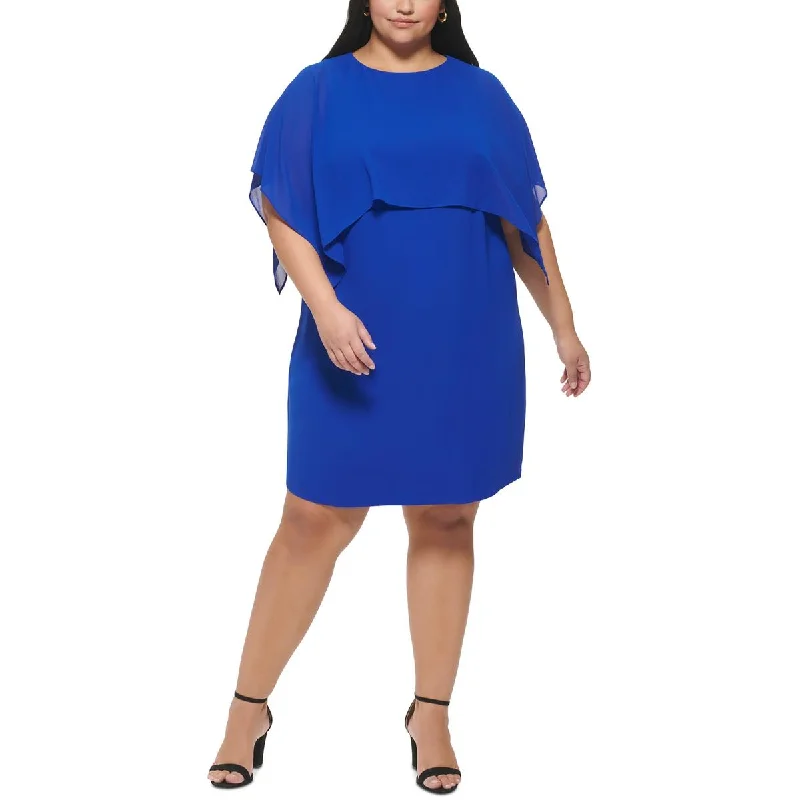 Markdown Madness Jessica Howard Womens Plus Wedding Short Shift Dress