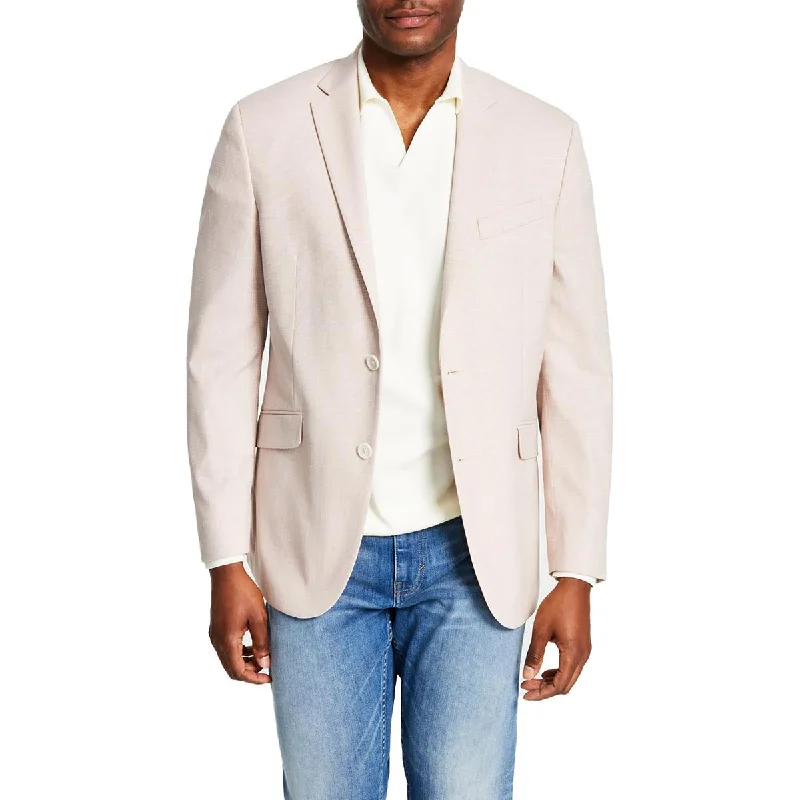 New Deals Kenneth Cole Reaction Mens Pattern Polyester Sportcoat