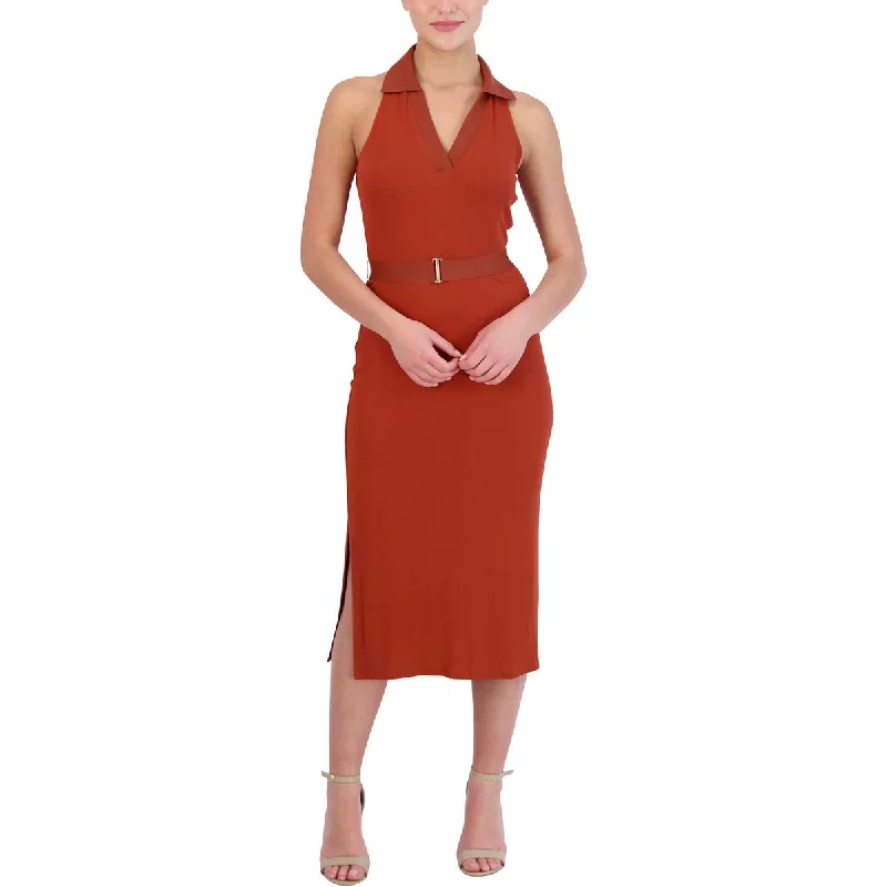Flash Sale Laundry by Shelli Segal Womens V-Neck Polo Shift Dress