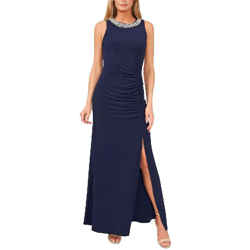 Bargain Prices MSK Womens Embellished Sleeveless Evening Dress