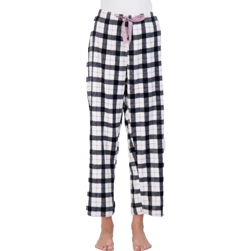 Buy Now NYC Underground Women's Printed Plush Straight Leg Lounge Pants